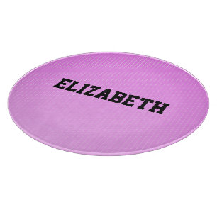 Weiße Punkte rosa Muster Schneidebrett