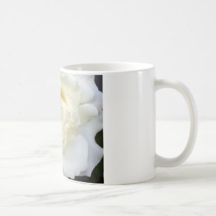 Weiße Rose Kaffeetasse