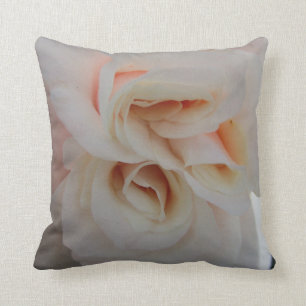 Weiße Rose Kissen