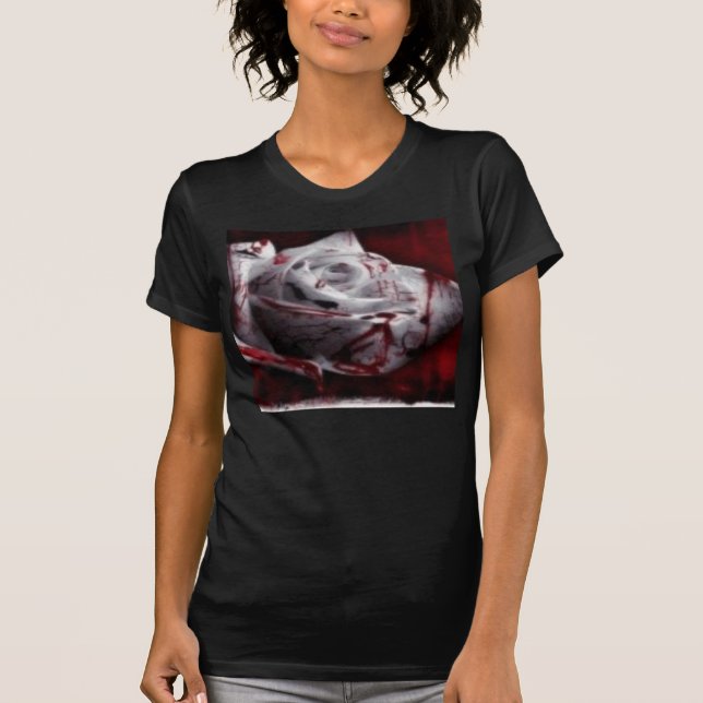 Weiße Rose T-Shirt (Vorderseite)