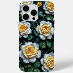 Weiße Rosen Case-Mate iPhone Hülle