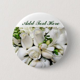 Weiße Rosen für jeden Anlass_ Button