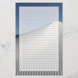 Weiße Sande Briefpapier