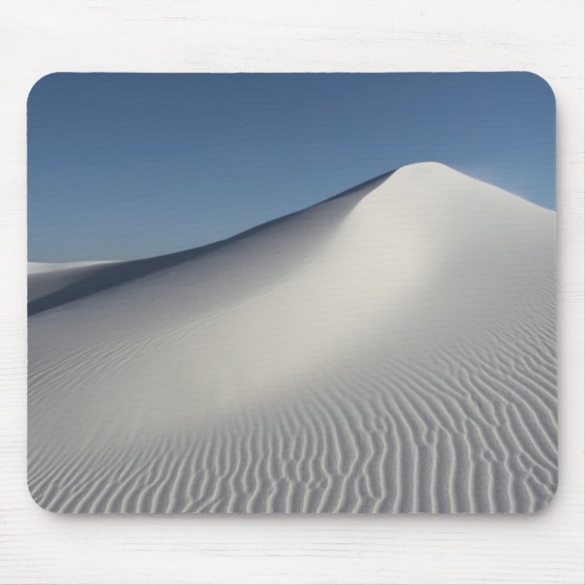 Weiße Sande Mousepad (Vorne)