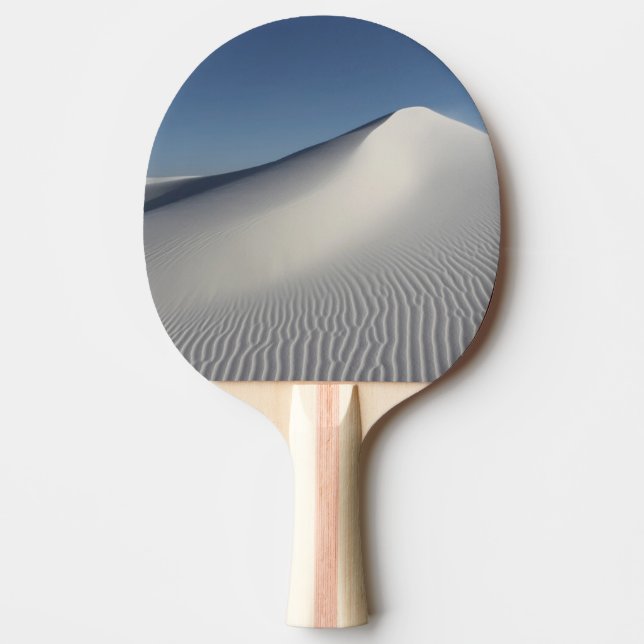 Weiße Sande Tischtennis Schläger (Vorderseite)