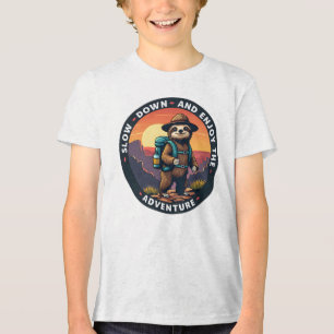 Weiße Schlampe verlangsamen und geniessen Sie das Tri-Blend Shirt