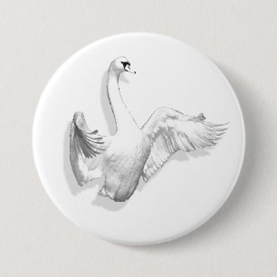 Weiße Schwäne - Schaltfläche Button