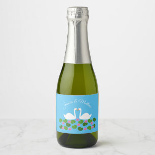 Weiße Schwäne und Wasserlilien Hochzeit nach Maß