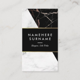 Weiße schwarze silberne vertikale visitenkarte