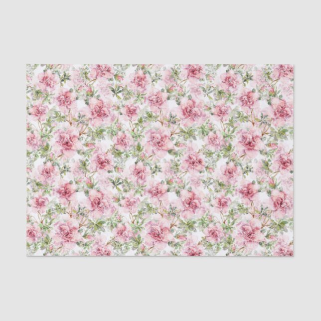 Weiße Seidenpapier (Vorderseite)