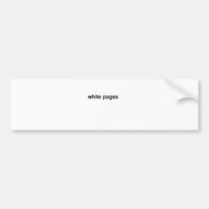 weiße Seiten Autoaufkleber