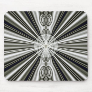 Weiße Sonne Mousepad