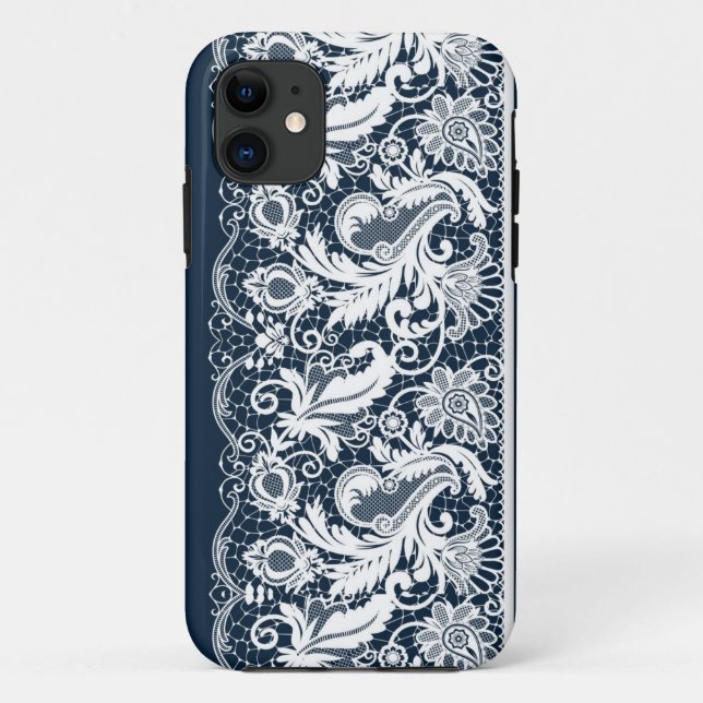 Weiße Spitze 2 Case-Mate iPhone Hülle (Rückseite)