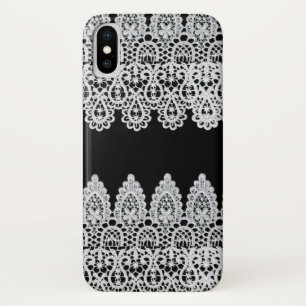 Weiße Spitze bildet eine empfindliche Grenze gege Case-Mate iPhone Hülle