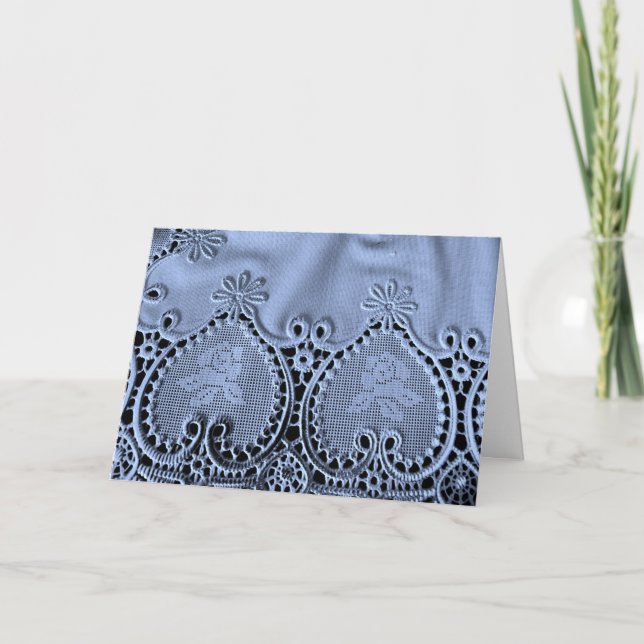 Weiße Spitze Karte (Vorderseite)