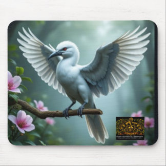 Weiße Spitze Silverwing Mousepad