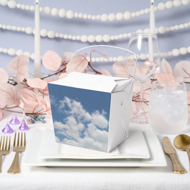 Weiße Squidgy-Wolke Geschenkschachtel (Hochzeit)