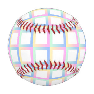 Weiße symmetrische Prüfmuster Baseball