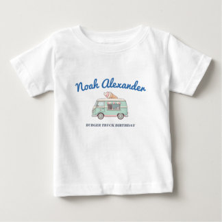 Weiße T-Shirts für Kleinkinder Klassisches Food Tr