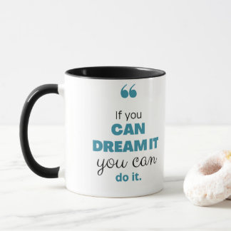 weiße Tasse für Kaffee oder Tee