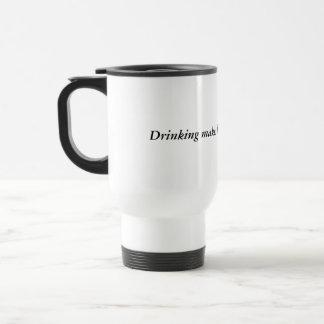Weiße Tasse mit meinem Motto 