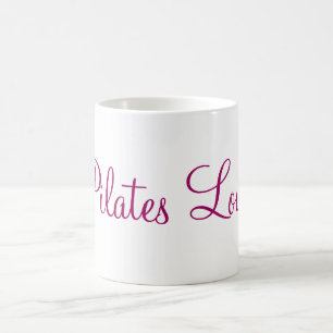 Weiße Tasse Pilates Lovers