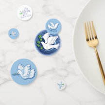 Weiße Tauben des Friedens