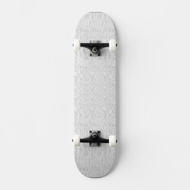 Weiße Textur Skateboard (Vorderseite)