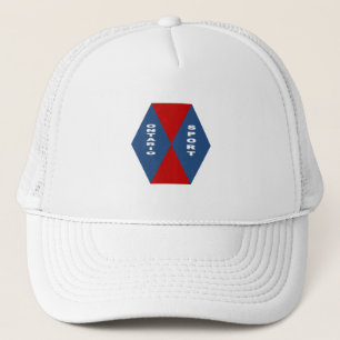 Weiße Trucker-Kappe ONTARIO SPORT Truckerkappe