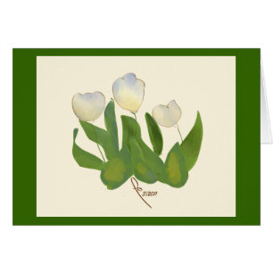 weiße Tulpen