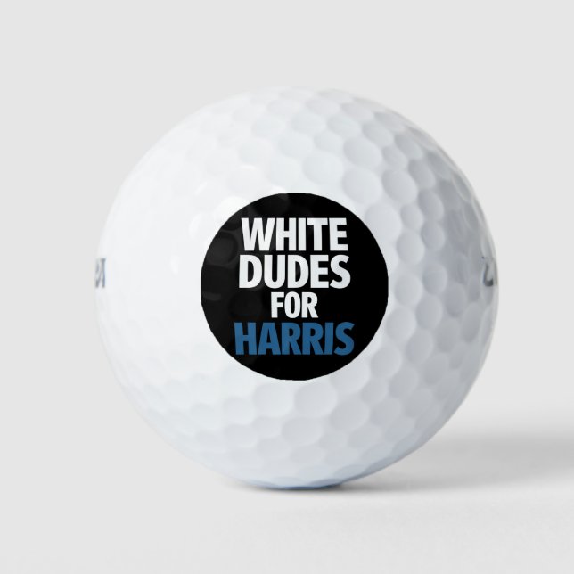 Weiße Typ für Harris Kamala Harris 2024 Wahl Golfball (Vorderseite)