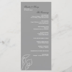 Weiße u. silberne Calla-Lilien, die Programm