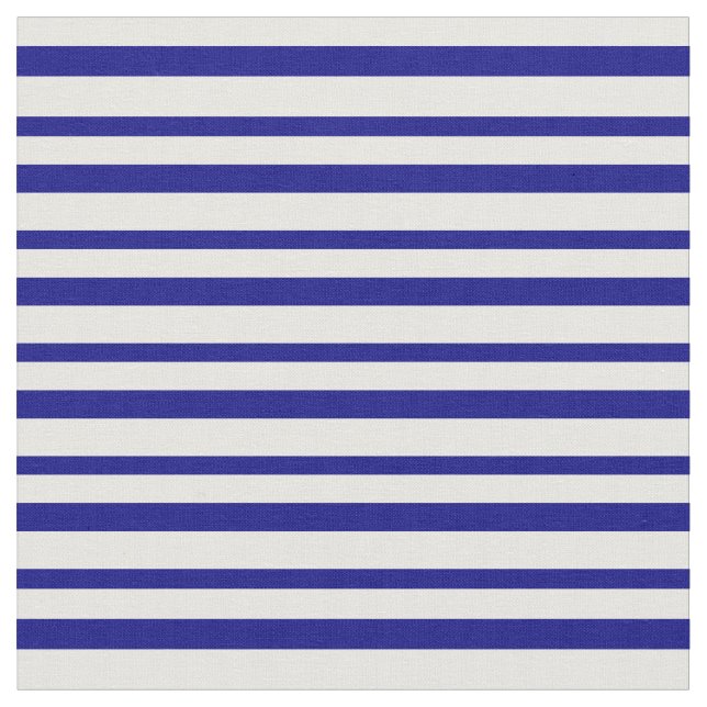 Weiße und blaue Streifen Stoff (Nahaufnahme)