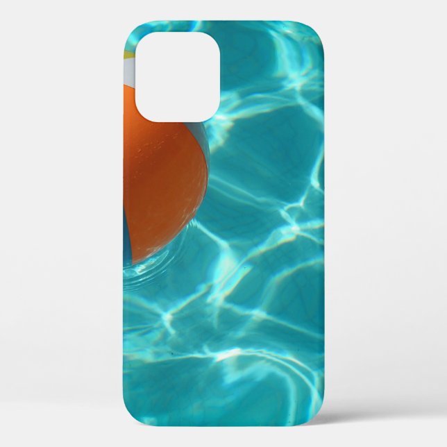 Weiße und farbenfrohe Beachball Case-Mate iPhone Hülle (Rückseite)