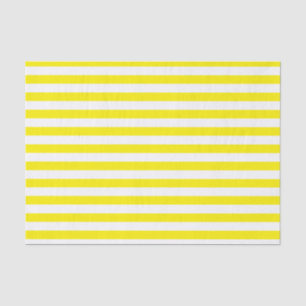 Weiße und gelbe Streifen, Untergrundfarbe Seidenpapier