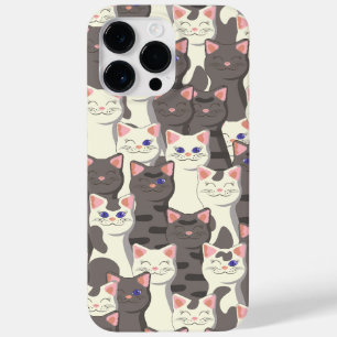 Weiße und graue Katzen Case-Mate iPhone 14 Pro Max Hülle