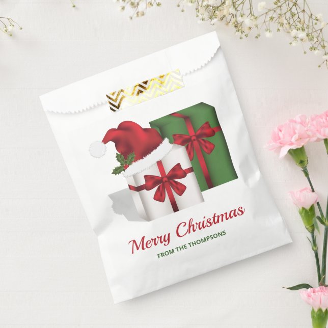 Weiße und grüne Geschenkboxen mit benutzerdefinier Geschenktütchen (Versiegelt)