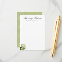 Weiße und grüne Hydrangea-Heiratsanleitung
