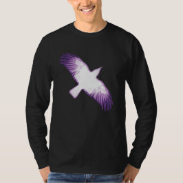 Weiße und Lila Kruge T-Shirt
