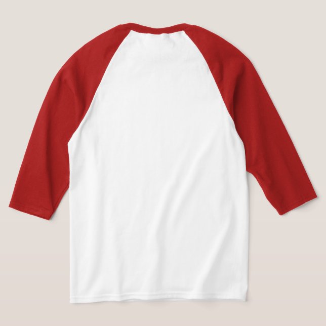 Weiße und rote Farbe T-Shirt (AblageHinten)