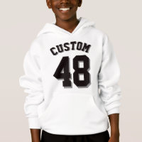 Weiße und schwarze Kinder| Sports Jersey