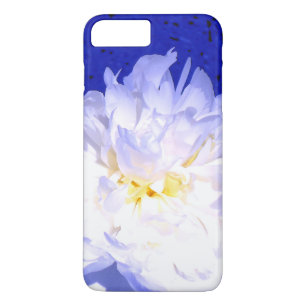 Weiße und violette Pfingstrose Foto Case-Mate iPhone Hülle