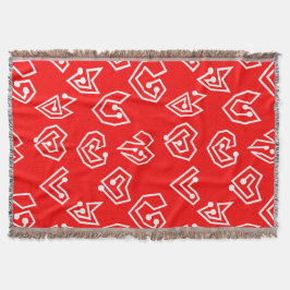 Weiße Valentinische Mazes Decke