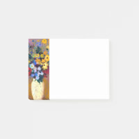 Weiße Vase mit Blume Odilon Redon