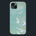 Weiße Vögel fliegen durch den blauen Himmel iPhone 13 Hülle<br><div class="desc">Megan Meagher schuf diesen Druck von weißen Vögeln, die durch einen blauen Himmel fliegen. Ein friedliches Bild, das Weiß der Vögel und das Blau des Hintergrunds harmonieren sehr gut. Bestelle noch heute!</div>