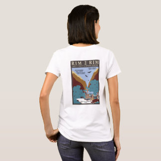 Weiße Vorderseite rect hinten T-Shirt