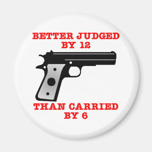 Weiße Waffe besser durch 12 getestet Magnet