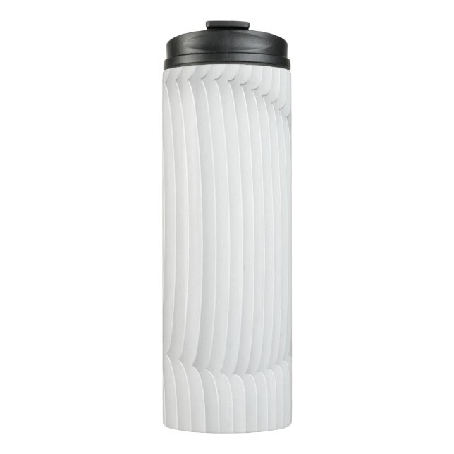 Weiße Wand Thermosbecher (Vorderseite)
