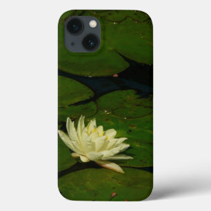 Weiße Wasserlilie I Friedliche Blumenfotografie Case-Mate iPhone Hülle