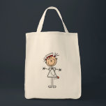 Weiße Weibliche Strichmännchen Krankenschwester 2 Tragetasche<br><div class="desc">Eine weiße Krankenschwester in einer weißen Krankenschwester-Uniform und ein Stethoskop auf T - Shirt, Taschen, Tasten, Magneten, Karten, Aufklebern und anderen Gegenständen, die Sie personalisieren können, bevor Sie bestellen. Diese Pflegeartikel sind so niedlich und perfekt für die Nurses Week und machen auch großartige Geschenke für die Krankenschwester!</div>